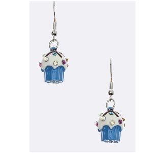 Jewelry - ✅DEAL 2 @ $20✅ Crystal 3D Petite Cupcake Earrings Jewelry - ✅DEAL 2 @ $20✅ Crystal 3D Petite Cupcake Earrings